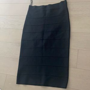 Bcbg midi bandage skirt - black